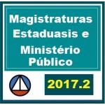 Magistraturas Estaduais e Ministério Público MP - Juiz Estadual e Promotores 2017.2